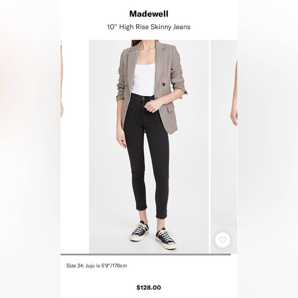 Madewell Distressed Skinny Jeans